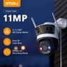 IMOU Cruiser Triple Lens Outdoor 11MP Camera 2 Red-Bule Warning Light PTZ WiFi Camera Vehicle & Human Detection Surveillance Monitor product thumbnail 1