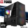 CC Power 5070TI-101 Gaming PC NEW Intel Core Ultra 7 K-Series 20-Cores w/ Nvidia RTX 5070 TI 16GB DDR7 & Liquid Cooler product thumbnail 1
