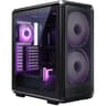 Cooler Master MasterFrame 500 Mesh ATX Mid-Tower PC Case – High Airflow Premium Aluminum Chassis, Powerful Dual 200mm Intake Fans, Freeform 2.0 Modular Frame, 360mm Radiator Support, USB-C, Black product thumbnail 1