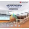 Huawei eKitEngine AP661 WIFI 6 AX6600 Ceiling Mount Dual-Band Dual Band 2.4GHz & 5GHz Access Point Built-in Smart Antennas 1x 2.5GE 1x GE PoE IN product thumbnail 1