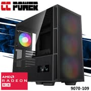 CC Power 9070-109 Gaming PC NEW Intel Core Ultra 7 K-Series 20-Cores w/ AMD Radeon 9070 16GB DDR6 & Liquid Cooler product image