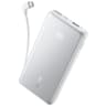 Anker Zolo Power Bank, 20k, 22.5W Max, USB-C In and Out Fast Charging Battery Pack, Slim Travel Essential Phone Power Bank, For iPhone 17/16/15Series, iPad, MacBook Air, Galaxy, and More - White product thumbnail 1