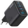 Anker Zolo USB C Wall Charger, 4-Port, PD 3.0 Wall Adapter with 70W Max Output, 3 USB-C and 1 USB-A, Compact and Stable Design, for iPhone 17/16 Series, MacBook, iPad, Pixel, Galaxy, and More (Black) product thumbnail 1