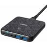 Anker A2046K11 Slim Power Port with Dual USB C PowerIQ 3.0 And USB A Ports Provided High Speed Charging And Charge 4 Devices Simultaneously Fits Most Types Of Smart Devices 63W - Black product thumbnail 1