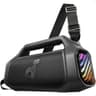 Anker Soundcore Boom 2 Plus Portable Speaker, 140W, 2+2 Channel, BassUp 2.0, 20H Playtime, Fast Charge, IPX7 Waterproof, RGB Lights, Power Bank, Bluetooth 5.3, Outdoor Speakers, Camping, Beach - Black product thumbnail 1