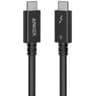 Anker Prime Thunderbolt 5 Cable, 1M USB C to USB C Cable, 240W Charging, 80Gbps Data Transfer, Up to 120Gbps Bandwidth, 8K/4K Displays, for iPhone 16, MacBook, and More - Black product thumbnail 1