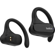 Belkin SoundForm ClearFit Open-Ear Wireless Earbuds, Lightweight Sport Earphones, Bluetooth Earbuds w/Long-Lasting Comfort, IPX5 Waterproof Earbuds for iPhone, Hiking, Biking, Running, & More - Black product image