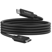 Belkin Connect USB4 Cable (4ft/1.2M Power Cable), USB-C to USB-C Cable w/ 240W Power Delivery + 20Gbps - USB4 Compliant Power Cable, Compatible with MacBook, Windows, Chromebook, & More - Black product image