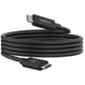 Belkin Connect USB4 Cable (4ft/1.2M Power Cable), USB-C to USB-C Cable w/ 240W Power Delivery + 20Gbps - USB4 Compliant Power Cable, Compatible with MacBook, Windows, Chromebook, & More - Black product thumbnail 1