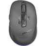 Promate Blix-3M Computer Mouse, Adjustable 1600DPI Sensor, 7D Silent Precision, OLED Smart Display, RGB Ambient Lighting, Rechargeable Battery, Bluetooth 5.1, Black product thumbnail 1