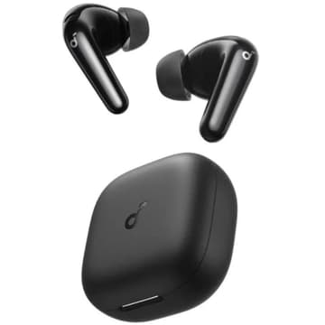 Anker Soundcore R60I NC, Real-Time Adaptive Noise Cancelling, Hi-Res Sound, Translation Earbuds, 50H Playtime, Wireless Earbuds, Bluetooth Earphones, Spatial Audio, Fast Charging, IP55, Black