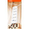 LDNIO SC4408C Overload Protector Electric Extension Socket Universal Plug Type Power Strip with 4 USB Ports Socket - White product thumbnail 1