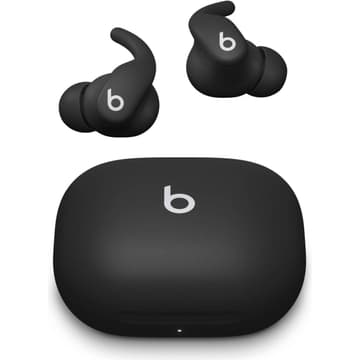 Beats Powerbeats Fit - Wireless Noise Cancelling Workout Earbuds with Secure-Fit Wingtips, Up to 30-Hour Battery Life, Sweat & Water Resistant, Apple & Android Compatible - Jet Black