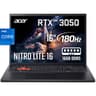 Acer Nitro Lite 16 (2025) NL16-71G-76UF 13Gen Intel Core i7 10-Cores w/ DDR5 Memory & Nvidia RTX 3050 6GB & 180 Hz Display - Black product thumbnail 1
