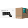 DeepCool SPARTACUS 360 LCD Liquid Cooler 360mm 6th Gen Pump 3400RPM 3.4" 640x480 TFT LCD Screen 2500 RPM Fan Speed 79.89 CFM Fan Airflow , Black product thumbnail 1