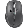 Promate SamoTri Wireless Mouse, 3200DPI Adjustable Resolution, Silent Operation, Smart Flying Scroll Wheel, 4-Way Navigation, OS Auto-Recognition, Tri-Connectivity, Bluetooth 5.0, Black product thumbnail 1