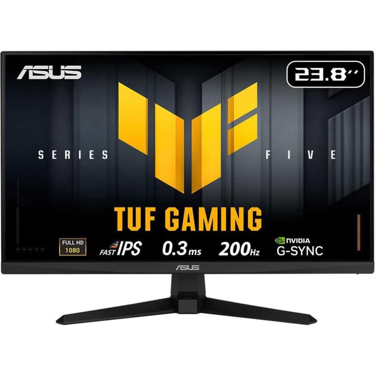 ASUS TUF Gaming A.I VG249Q5A 24" Fast IPS Full HD 200Hz 0.3 ms 99% sRGB Extreme Low Motion Blur DisplayWidget Center G-Sync Compatible w/ Speakers