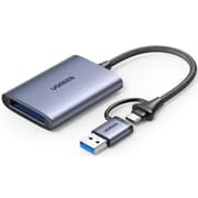 UGREEN 2 in 1 USB-A + C to XQD Card Reader Type-C USB Multifunction Card Reader 339MB/S Memory Card Adapter product image