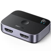 UGREEN HDMI 2.1 Switch 8K@60Hz Bi-directional HDMI Splitter, 2 in 1 Out & 1 in 2 Out, 4K@120Hz HDMI Switcher, Support 3D/CEC/HDR/Dolby, Compatible with PS5/PS4 / Xbox Apple TV Blu-Ray Player - Black product image