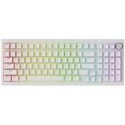 Proove RGB Mechanical Wireless Keyboard Gaming Slicker Special Edition, connection Type: 2.4GHz+BT5.3+USB, Typical switches Huano Kobe, (English Layout) - White product image