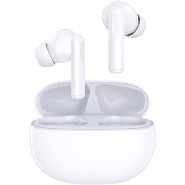 Honor Choice Earbuds X7i, 40 Hours Bluetooth Earbuds, 45DB Noise Cancelling Headphones, 5.3 Bluetooth Headphones with Microphone, IP54 Wireless Earbuds, White