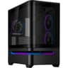 ASUS Prime AP202 ARGB Black mATX pc case with Fully Tempered Curved Glass, Supports Graphics Cards up to 420mm Long, 360mm Long radiators, Easy-Detach Rail, Patented Slot Vent, 3 Built-in ARGB Fans product thumbnail 1