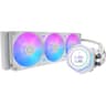 Cooler Master Atmos II 360 LCD AIO CPU Liquid Cooler – 360mm Radiator, Customizable LCD Display, 3X ARGB PWM Fans, Dual-Chamber Pump, Ultra-Quiet Performance, AMD AM5/AM4 & Intel LGA 1851/1700, White product thumbnail 1