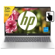 HP Laptop 15-fd0215dx (2024) NEW 13th Gen Intel Core i5 10-Cores Slim Design w/ IPS Touch Screen Display & Windows 11 - Silver product image