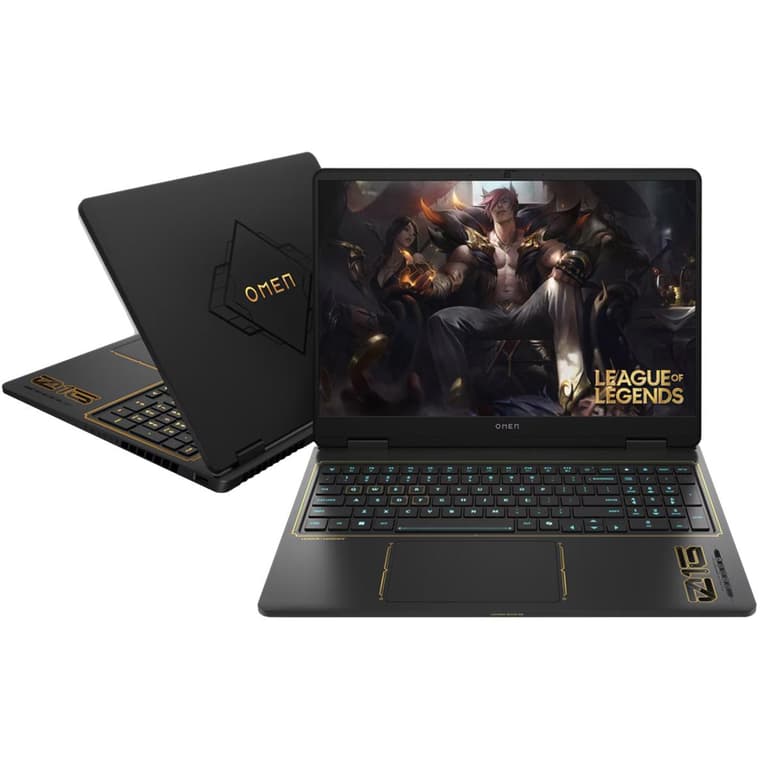 HP OMEN League of Legends Ltd Ed (2025) 16-AM0017DX 14Gen Intel Core i7 14650HX 16-Cores OMEN AI Boost Eyesafe® Certified Display w/ Nvidia RTX 5060 8GB DDR7 & IPS 165Hz Display - Black