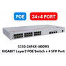 Huawei EKit S310-24P4X L2+ Managed Switch 24 Port Gigabit ( 24 POE – 400 Watt ) + 4 10GE SFP+ Ports product thumbnail 1