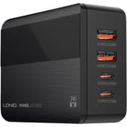 LDNIO A4808Q 70W GaN SUPER FAST CHARGING Desktop Charging for mobile phone and laptop with CE certification - Black product image