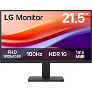 LG 22U401A 21.5" IPS Full HD 100Hz HDR10 1ms up to 99% sRGB Dynamic Action Sync Borderless Design Black Stabilzer HDMI & VGA Interface - Black product image