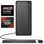 HP OmniDesk M02-0234m PC Gaming Desktop AMD Ryzen 7 8700G 8-Cores w/ AMD Radeon™ 780M Graphics & Windows 11 Home - Black product image
