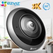 EZVIZ E4p 3K⁺ Smart Fisheye Camera – 360° Panoramic View, 6MP Ultra-HD, AI Human Detection, Dual-Band Wi-Fi & Two-Way Talk product image