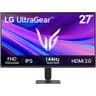 LG 27G411A Ultragear 27" Full HD IPS Gaming Monitor, 144Hz (O/C), 1ms MBR, NVIDIA G-Sync Compatible, AMD FreeSync, HDR10, HDMI, DisplayPort, Slim Stand, Black product thumbnail 1