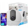 Ezviz C60p Dual Mix Smart Home Wi-Fi Camera, 2K & 2K Dual-Lens Stitching, 360° Panoramic View, IR Night Vision, Smart Tracking, Two Patrol Modes, H.265 Video Compression, White product thumbnail 1