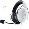 Razer BlackShark V2 X Gaming Headset: Special Edition - 50mm Drivers - Cardioid Mic - Comfortable Noise Isolating Earcups - for PC, Mac, PS5, Xbox One, Nintendo Switch via 3.5mm Audio Jack - White product thumbnail 1