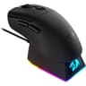 Redragon M998 Lightweight Wireless Gaming Mouse 3311 Sensor with RGB Magnetic Charging Dock, BT/2.4G Wireless/Wired Optical Mice, 24000 DPI, 5 Programmable Buttons for PC/Mac, Black product thumbnail 1