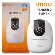 Imou Ranger 2 5MP 3K Camera for Home, 360° Security Camera, WIFI Camera Indoor, Baby Monitor, CCTV Camera for Home Wireless, Surveillance Camera with Human Detection, Smart Motion Tracking, Two-Way Talk, Alexa product image