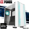 CC Power 3050-102 Gaming PC NEW 12Gen Intel Core i5 6-Cores w/ Nvidia RTX 3050 6GB DDR6 & Advanced Air Cooler product thumbnail 1