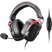 Redragon H312 Cybill USB Wired Gaming Headphone , 7.1 Surround Sound , Driver 50mm , Aluminum Frame , Noise-cancelling Mic , RGB lighting , Black product image