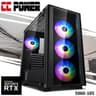 CC Power 5060-101 Gaming PC NEW 12Gen Intel Core i5 6-Cores w/ Nvidia RTX 5060 8GB DDR7 & Advanced Air Cooler product thumbnail 1