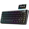 Redragon K708 Wireless Mechanical Keyboard with Screen, Volume Knob & Pre-Lubed Switches - Tri-Mode (Bluetooth/2.4G/USB-C) RGB Gasket Gaming Keyboard, Hot Swappable, 4000mAh Battery for PC, Mac, etc. product thumbnail 1