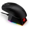 Redragon K1NG M999 Ultra Lightweight Wireless Gaming Mouse with RGB Magnetic Charging Dock, BT/2.4G Wireless/Wired Optical Mice, 45000 DPI, 5 Programmable Buttons for PC/Mac, Black product thumbnail 1