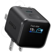 Anker Smart Display Charger, Anker Nano USB C Charger Block, 45W Max GaN Phone Charger,180° Foldable Plug,Smart Recognition,Built-in Care Mode,for iPhone17/16/15 - Black product image