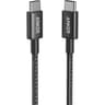 Anker USB-C to USB-C 2.0 cable (3ft/0.9m), High Durability Type C Braided Charging Cable Compatible with All Android Devices And More, Black product thumbnail 1