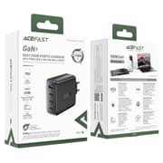 ACEFAST A94 PD 100W GaN Phone Charger 3 Type-C + USB-A Four Ports Power Adapter, EU Plug - Black product image