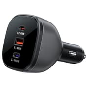 ACEFAST B14 165W USB + Dual Type-C Car Charger Phone Fast Charging Adapter - Black product image
