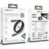 ACEFAST C11-03 1.2m USB-C to USB-C 60W Fast Charging Cable Magnetic Braided Data Cord - Black product thumbnail 1
