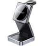 ACEFAST E20 Desktop Wireless Charger Phone Watch Earphone 3-in-1 Charging Station - Gray product thumbnail 1
